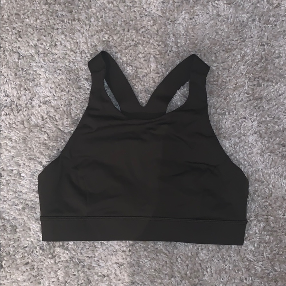 Olive Green Lululemon Sports Bra